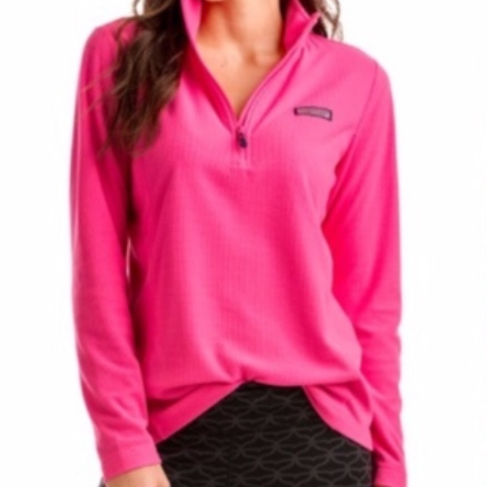 |Vineyard Vines| Performance Grid Fleece Po - image 2